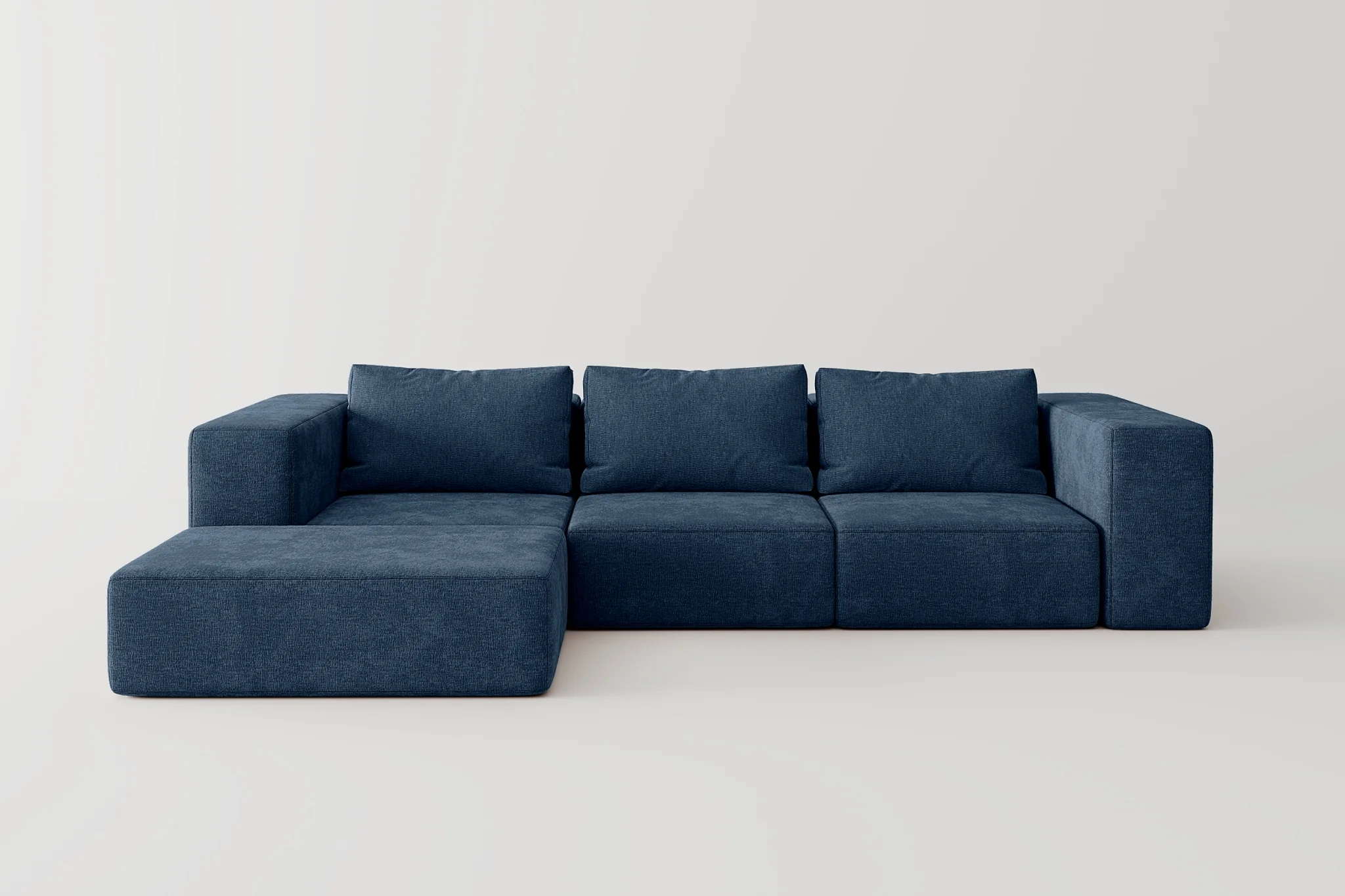 Atlas Extra Large Slipcover Modular Reversible Floor Sectional Sofa - Image 99