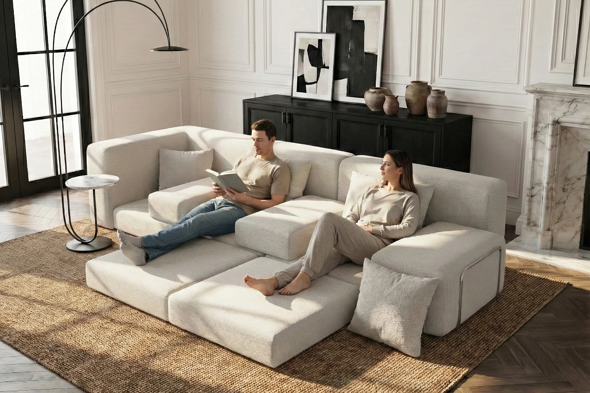 Mareta Modular Reversible Sofa - Image 9