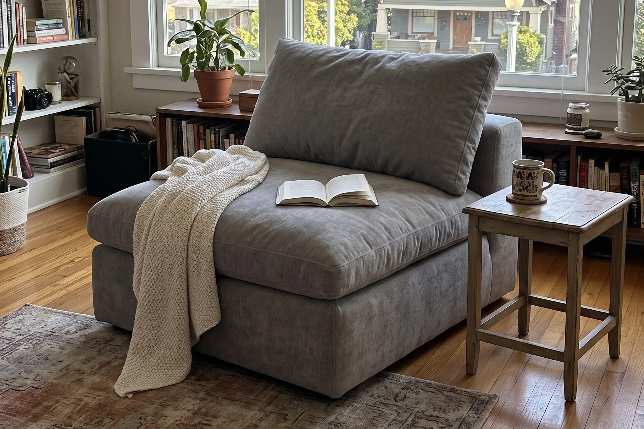 Maven Slipcover Modular Reversible Sectional Cloud Couch - Image 105