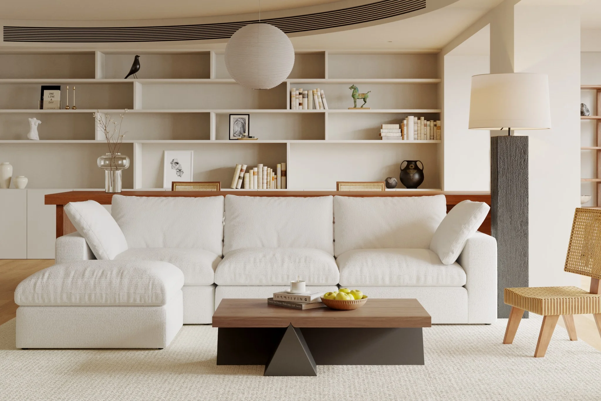 Maven Slipcover Modular Reversible Sectional Cloud Couch - Image 13