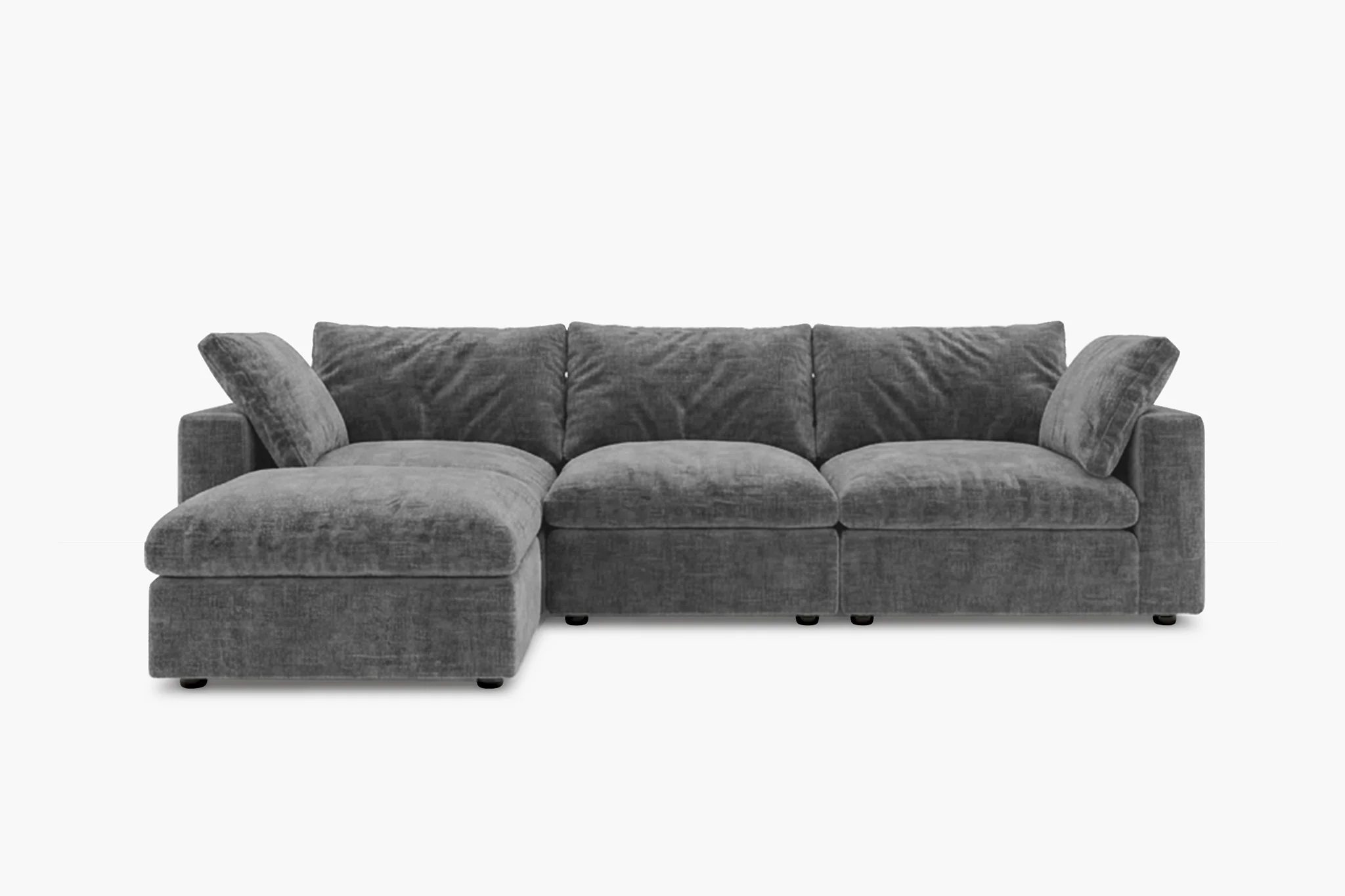 Maven Slipcover Modular Reversible Sectional Cloud Couch - Image 85