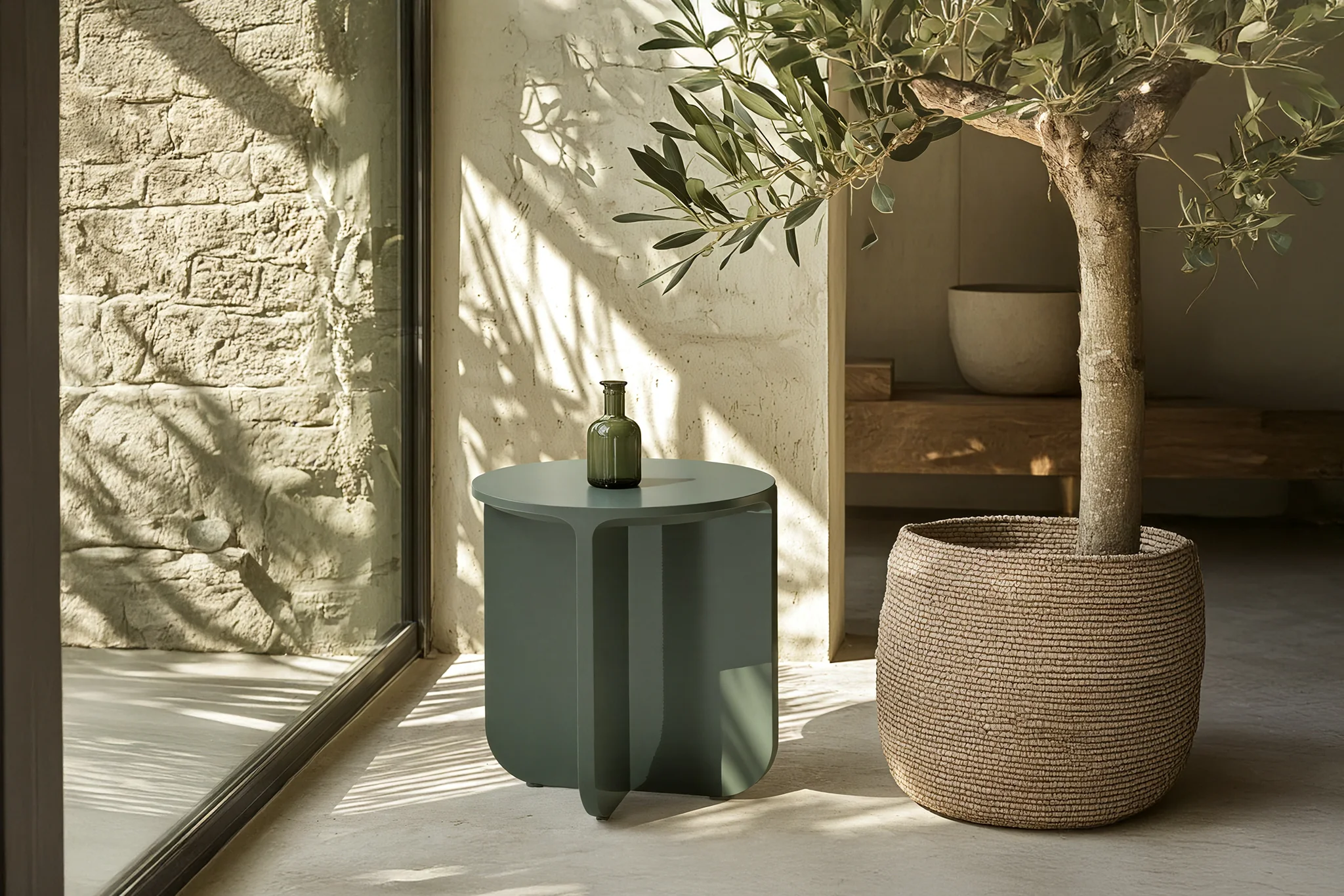 Petal Round Coffee Table with Side Table Set - Image 22