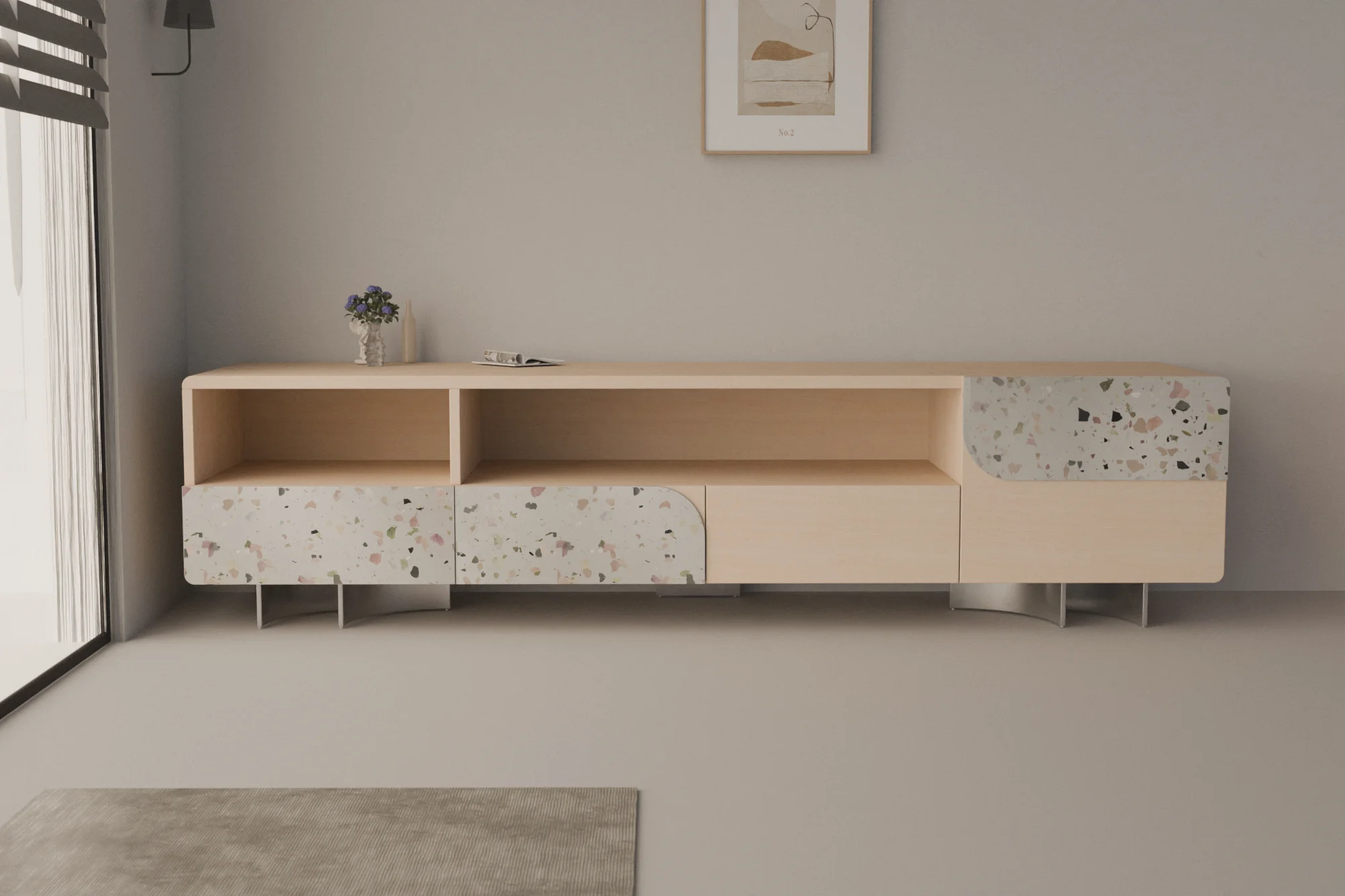 Speckle Charm TV Stand - Image 3