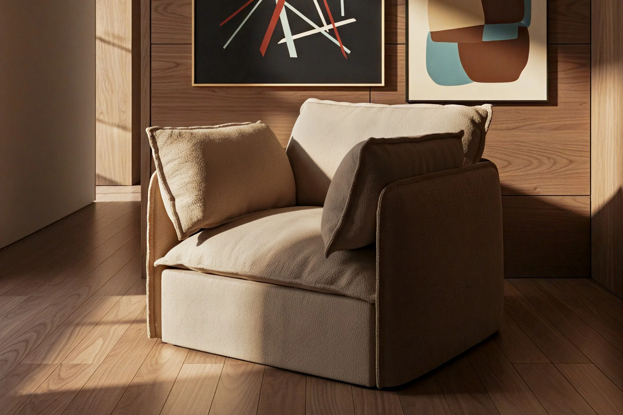 Vensa Modular Reversible Sectional Cloud Couch - Image 101