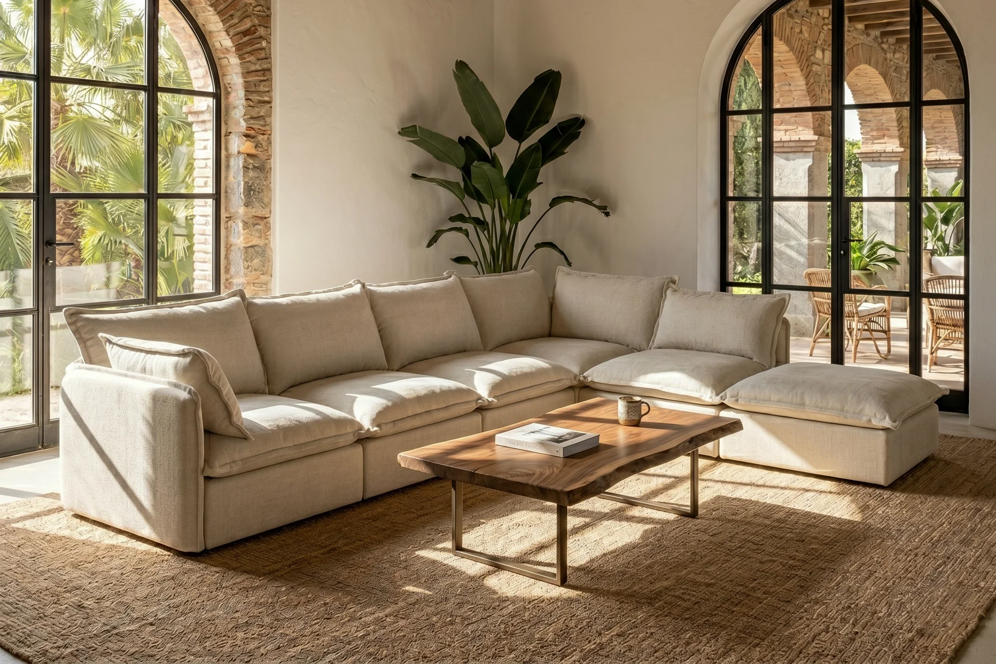 Vensa Modular Reversible Sectional Cloud Couch - Image 129