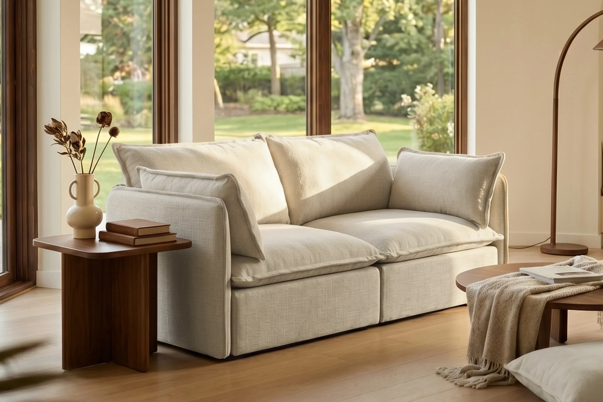 Vensa Modular Reversible Sectional Cloud Couch - Image 160
