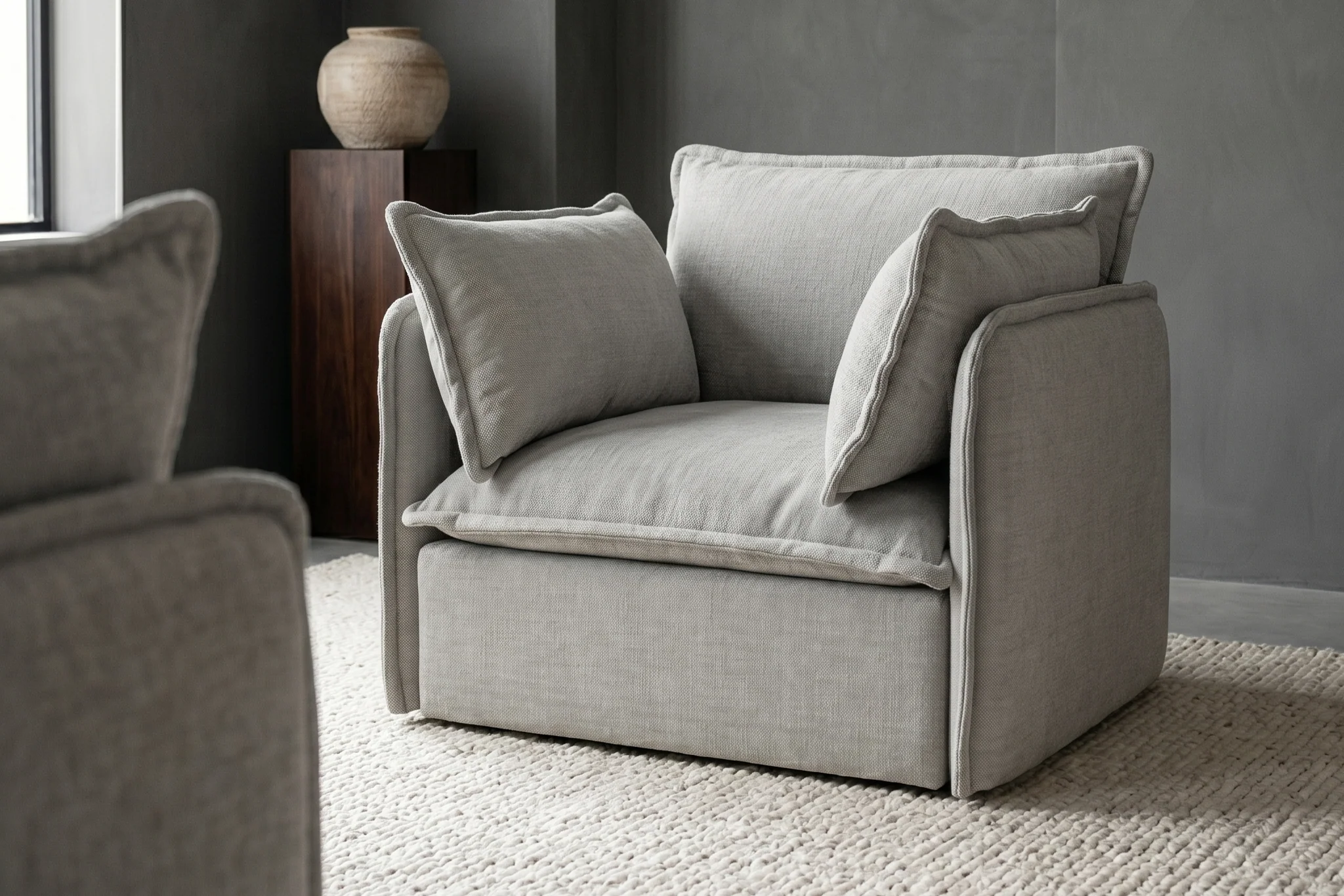 Vensa Modular Reversible Sectional Cloud Couch - Image 198