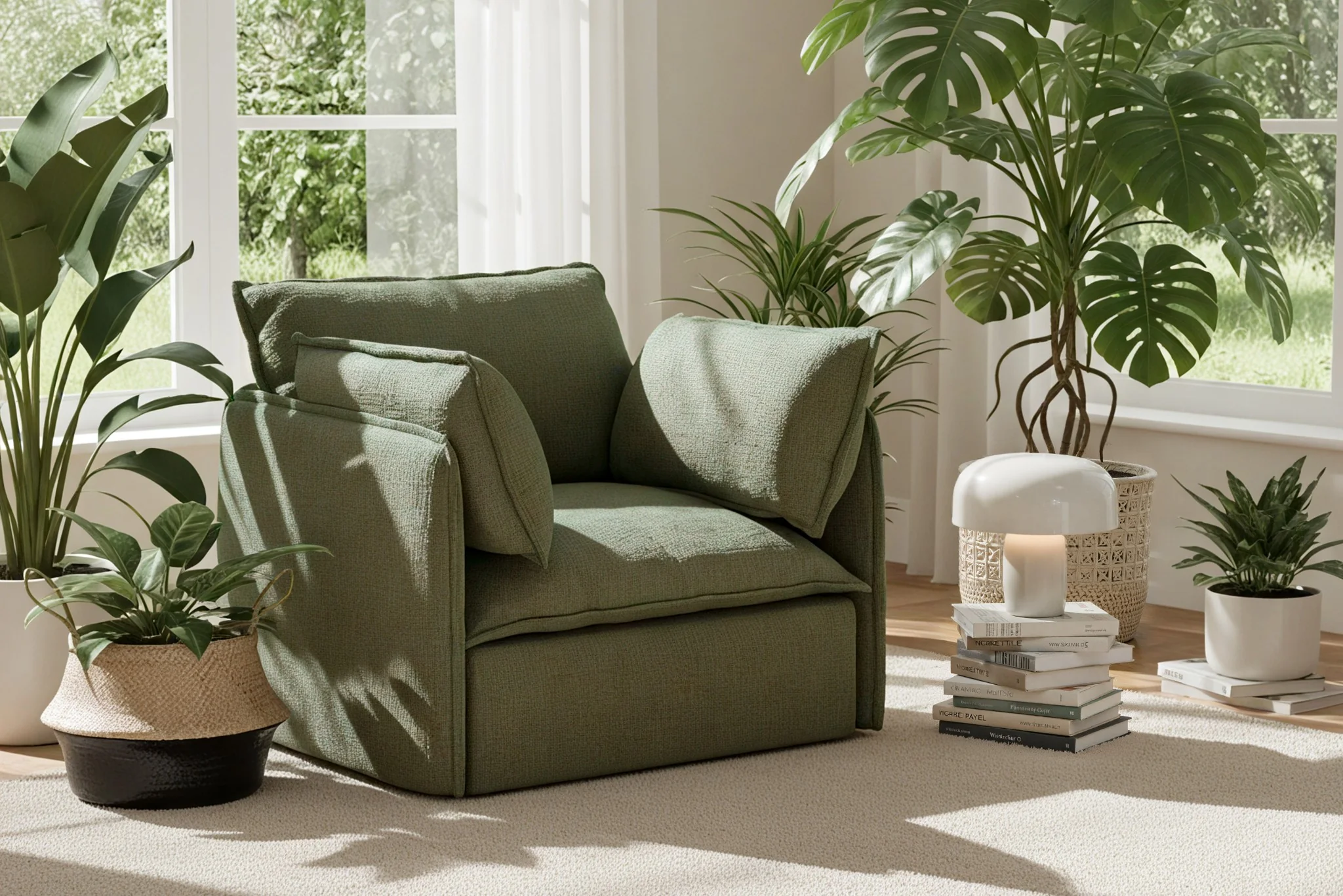 Vensa Modular Reversible Sectional Cloud Couch - Image 41