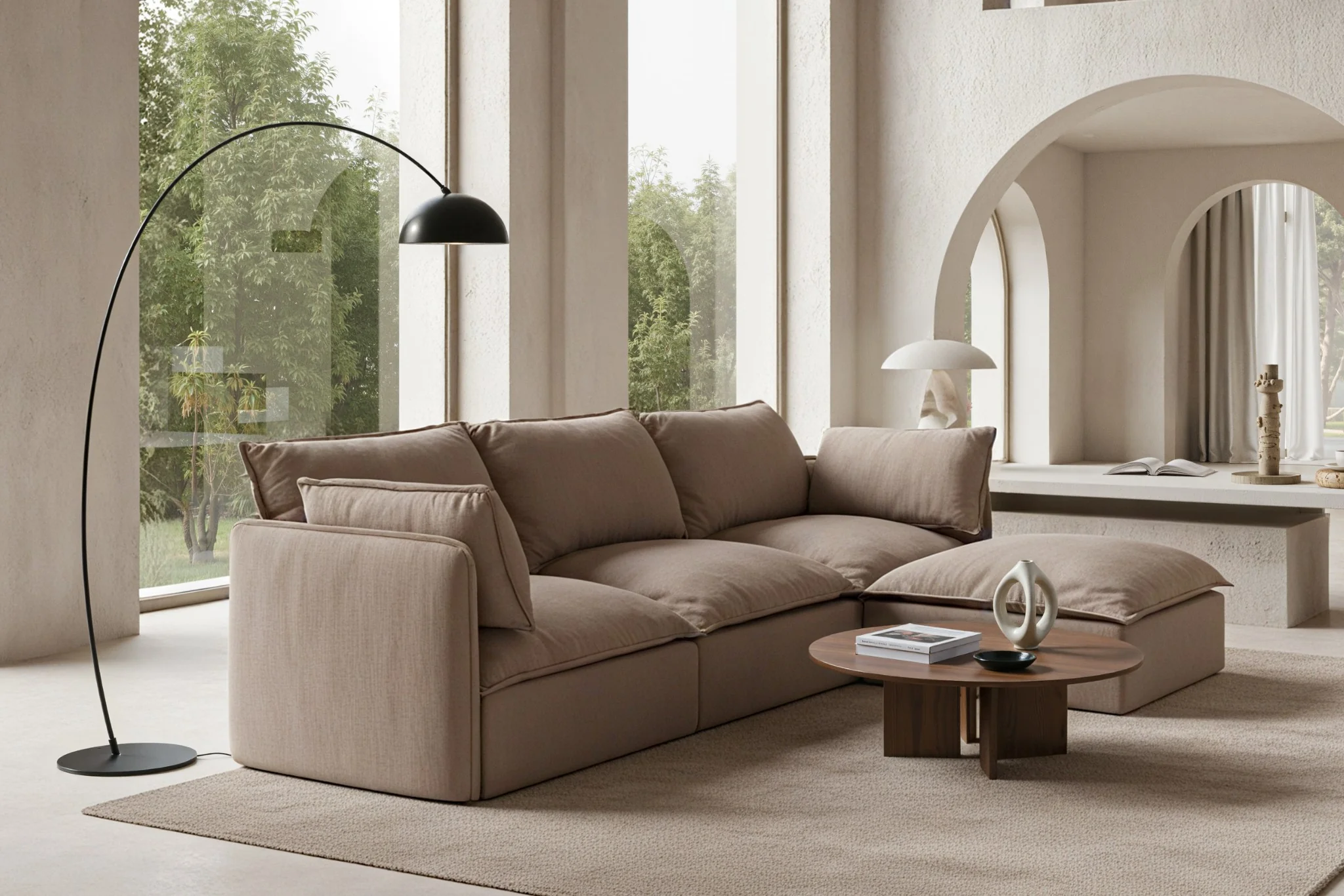 Vensa Modular Reversible Sectional Cloud Couch - Image 94